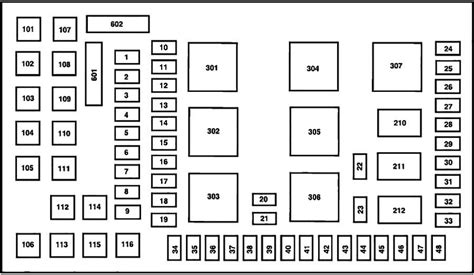 2002 f350 central junction box relay legend|f250 starter relay diagram.